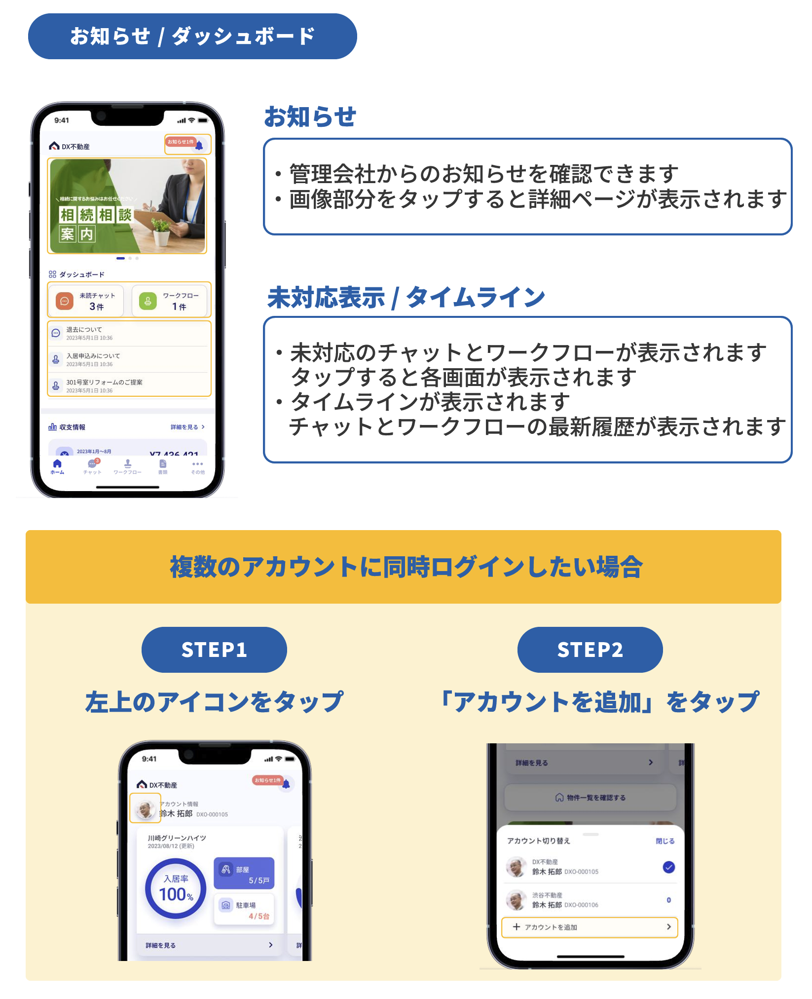 オーナーアプリスマホマニュアル❺_お知らせとダッシュボード.png